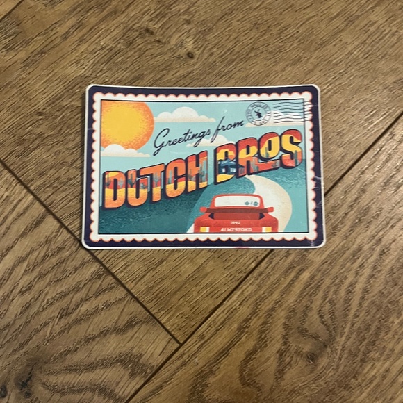 Dutch bros sticker - greetings from dutch bros - Picture 1 of 3